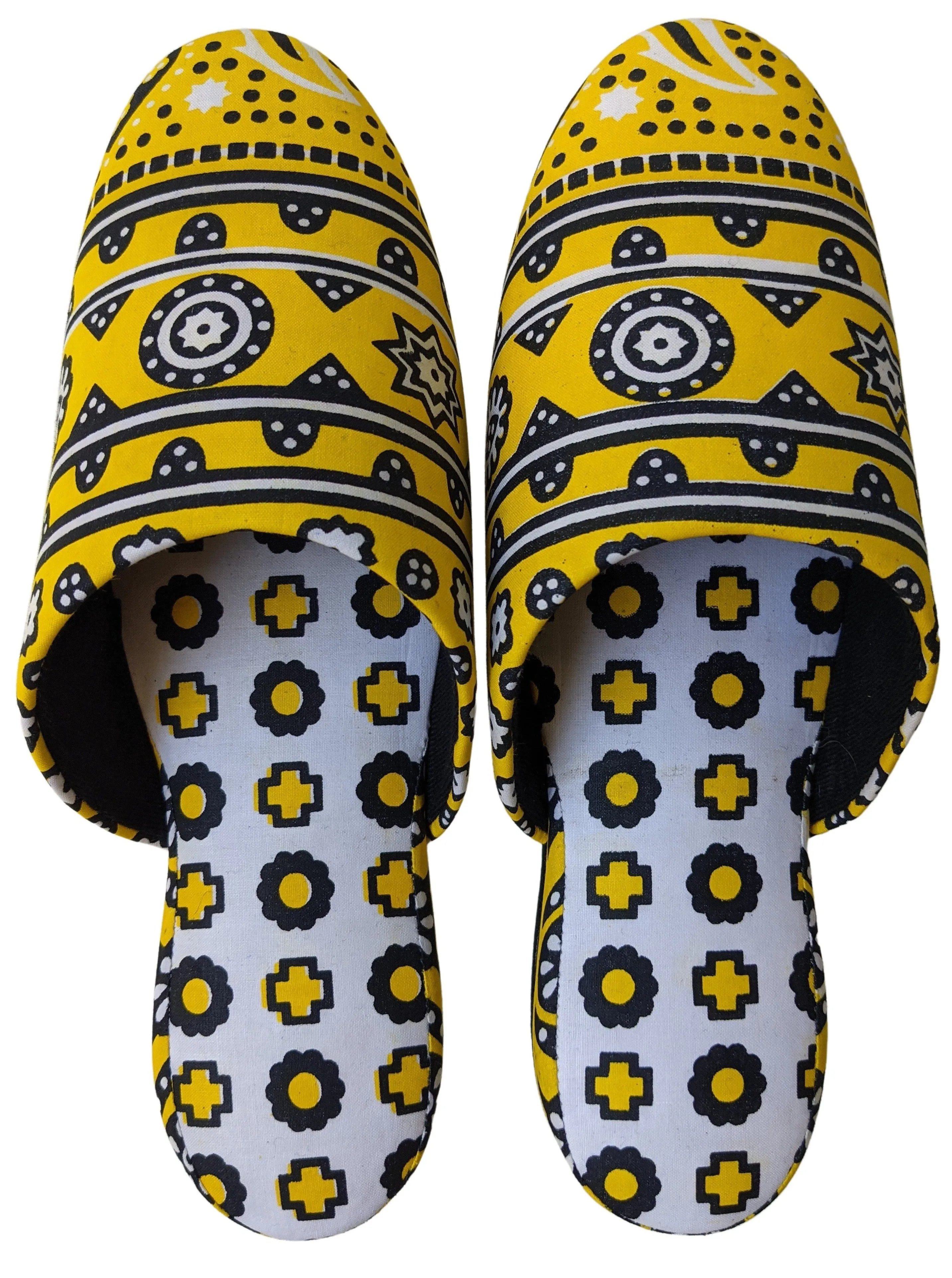 XL  Batik Mix Print Allover Slippers [vinyl sole] 2021AW-XL12 [Size: XL] XL12